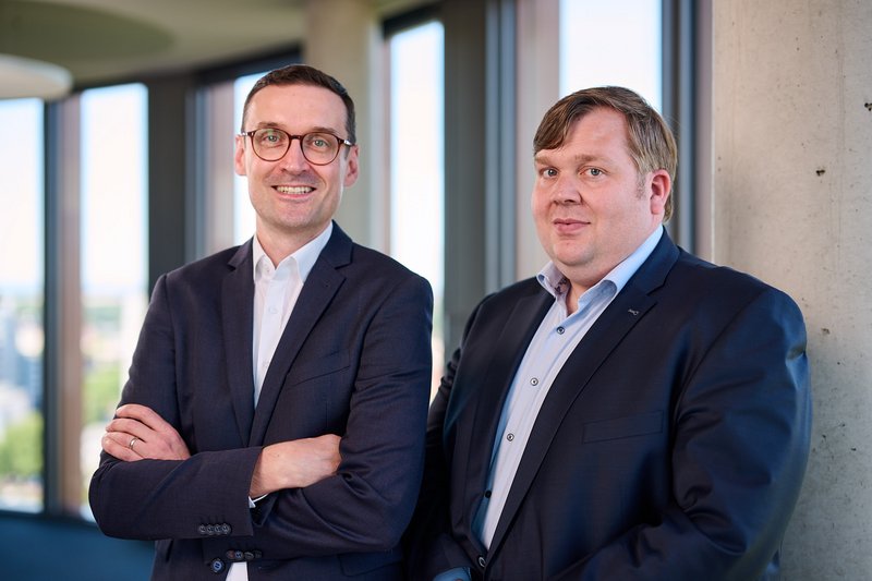 Portrait Stephan Schürmann und Philipp Jouck